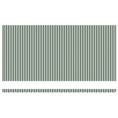 Tessuto per Tenda Verde e Bianco 600 × 300 cm Poliestere | homemem39