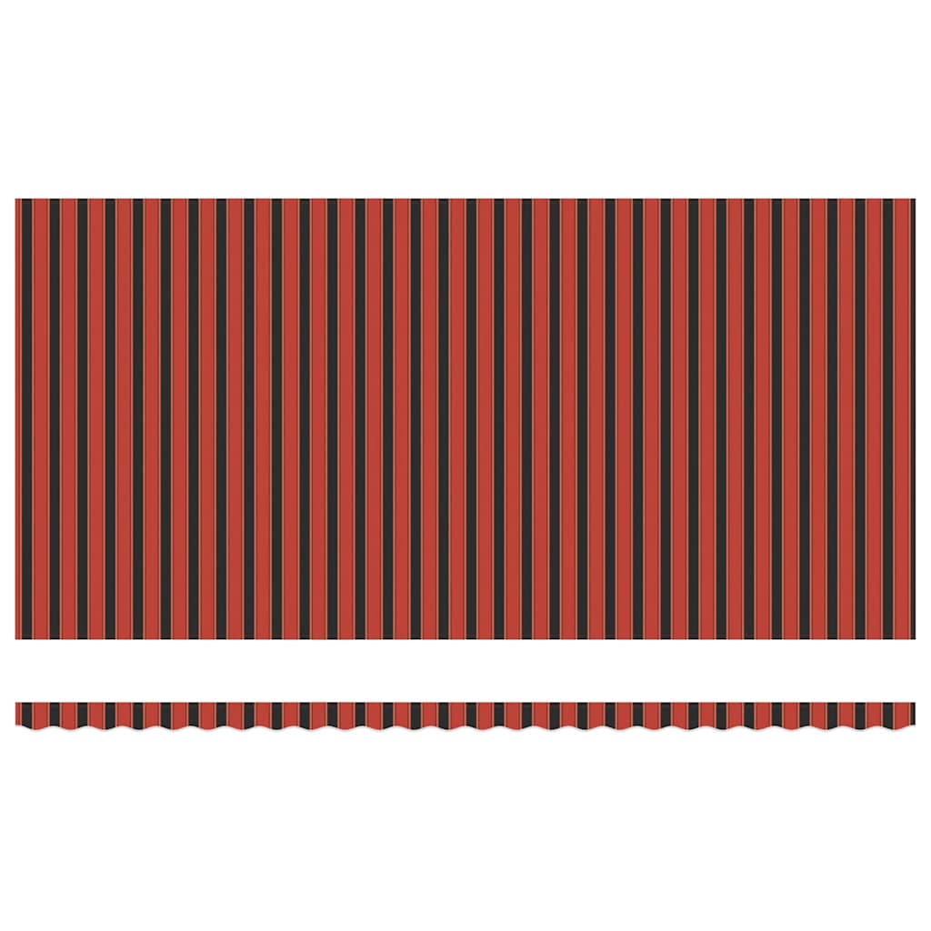 Tenda retrattile arancione e marrone 600 × 350 cm