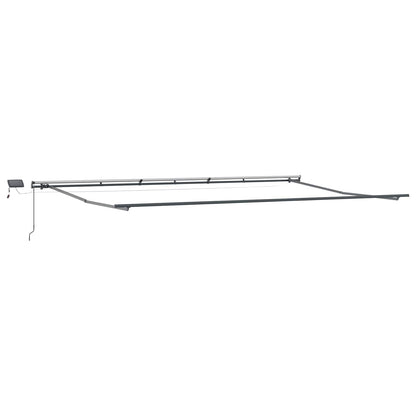 Tenda Retrattile arancione e marrone 600 ×350 cm Tessuto | homemem39