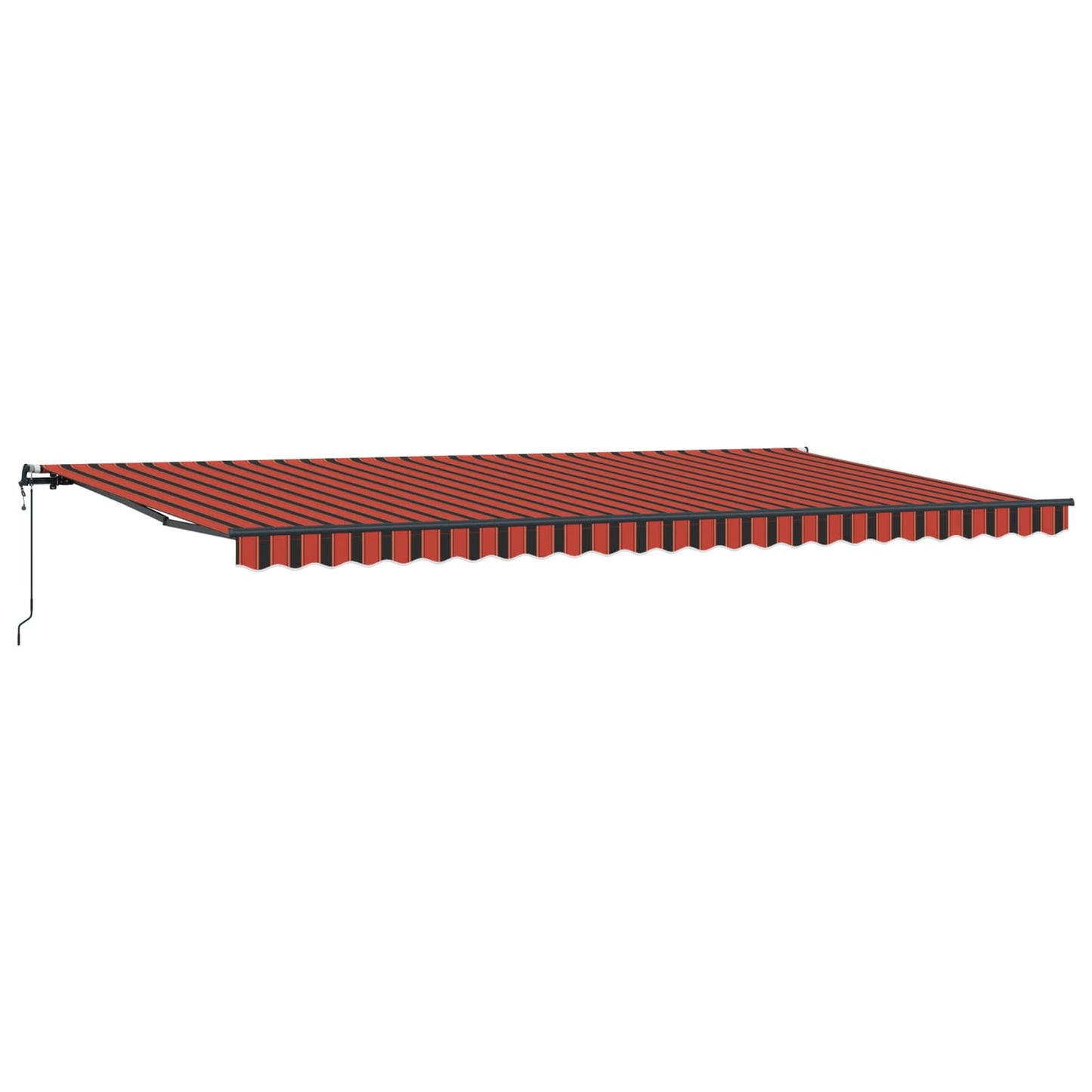Tenda Retrattile arancione e marrone 600 × 350 cm | homemem39