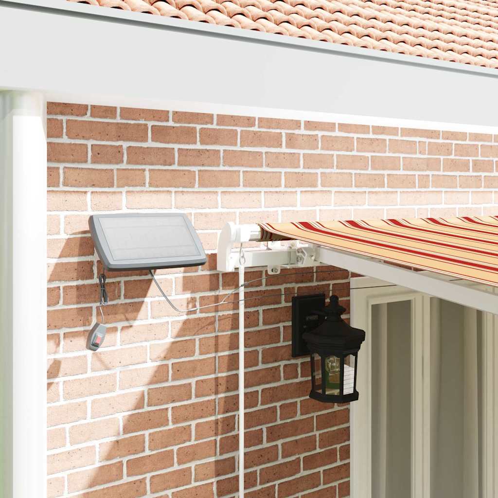 Tenda Retrattile Giallo e Arancione 600 × 350 cm | homemem39