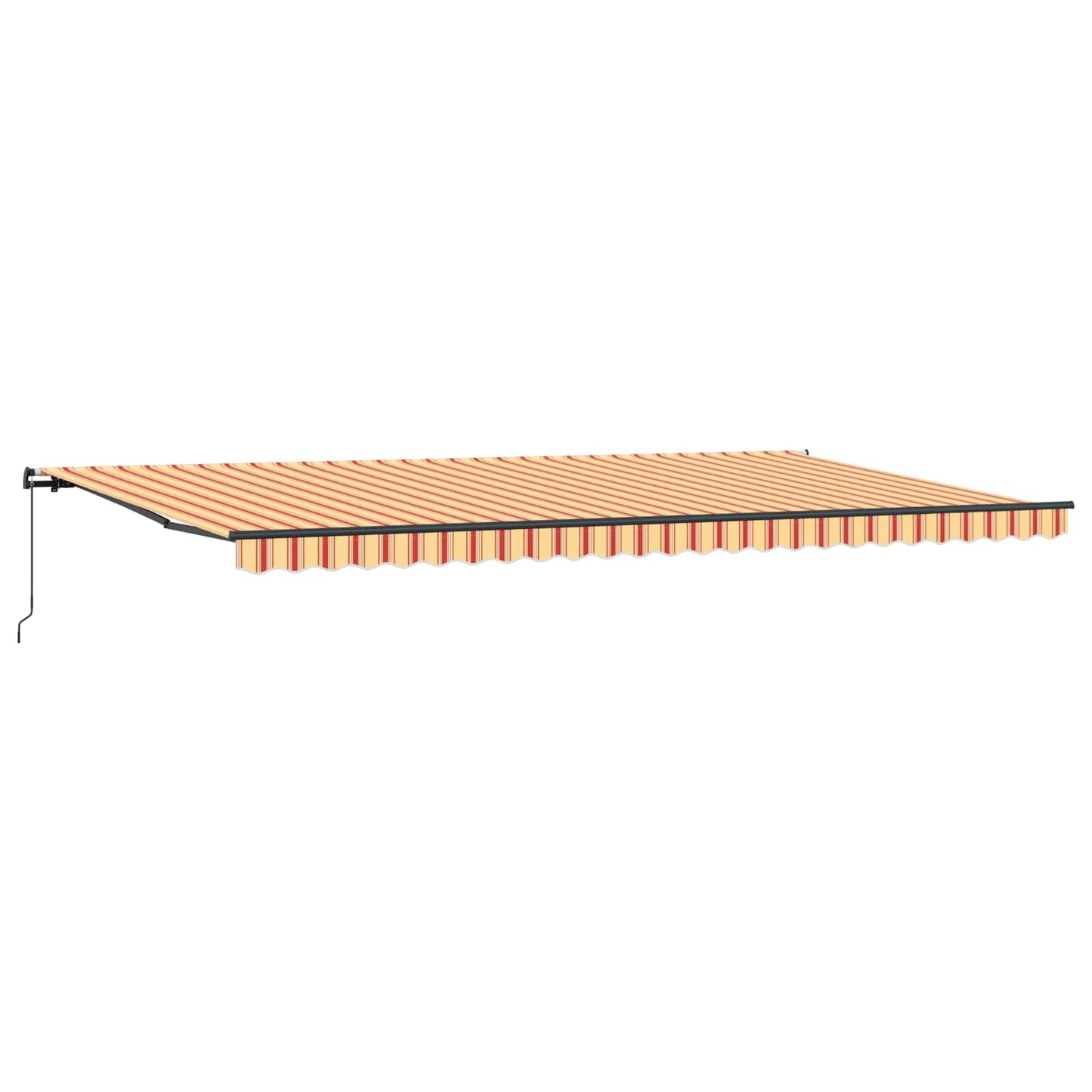 Tenda retrattile Giallo e Arancione 600 × 350 cm