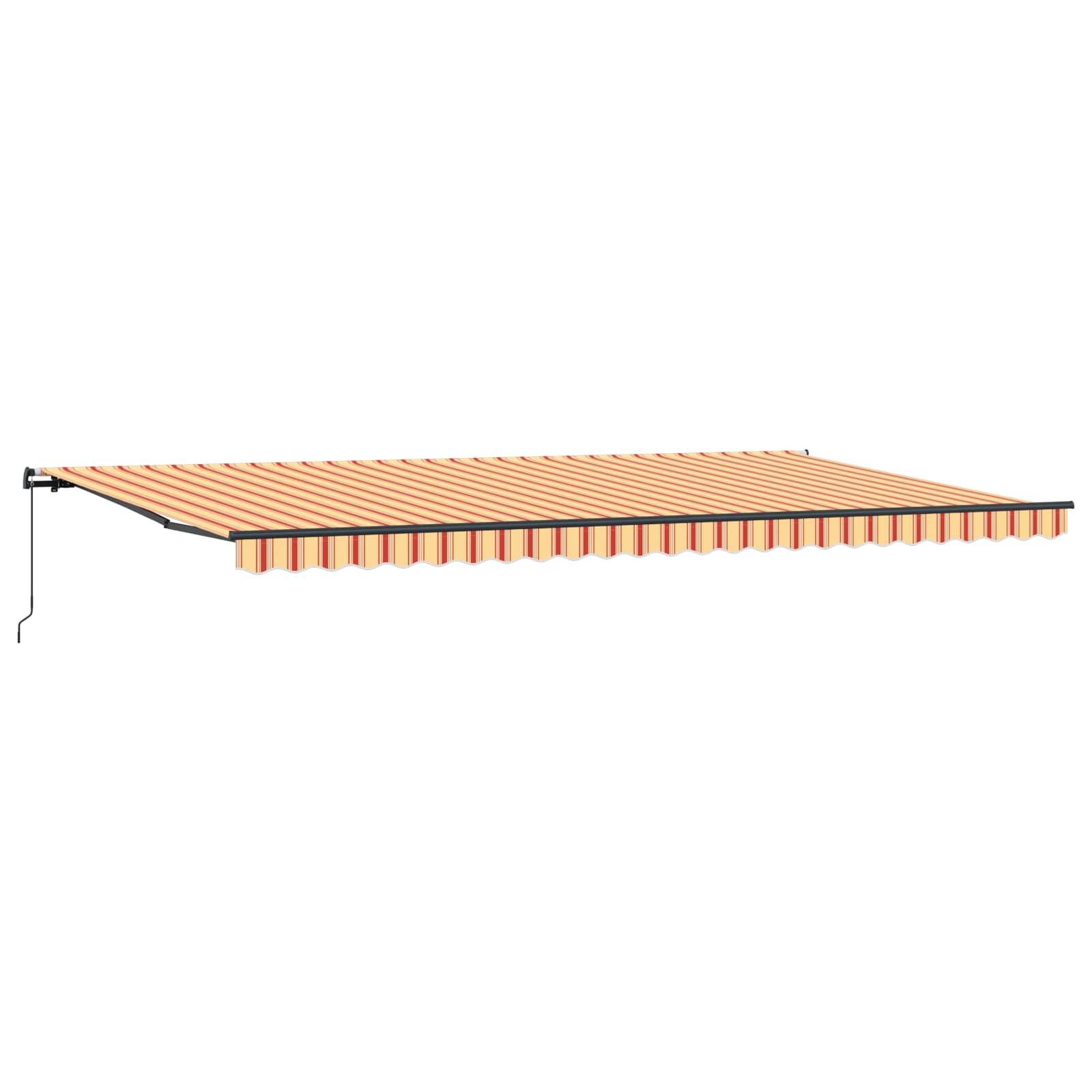 Tenda Retrattile Giallo e Arancione 600 × 350 cm | homemem39