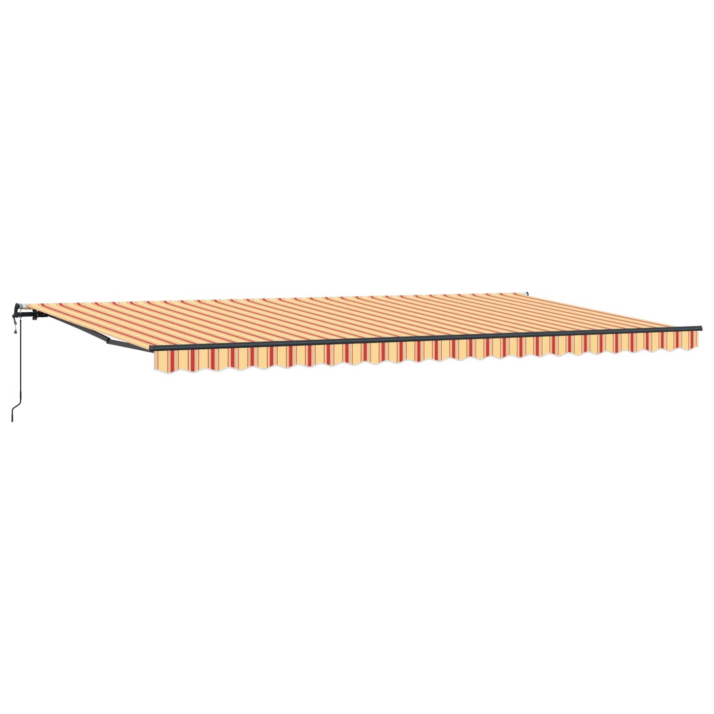 Tenda Retrattile Giallo e Arancione 600 × 350 cm | homemem39