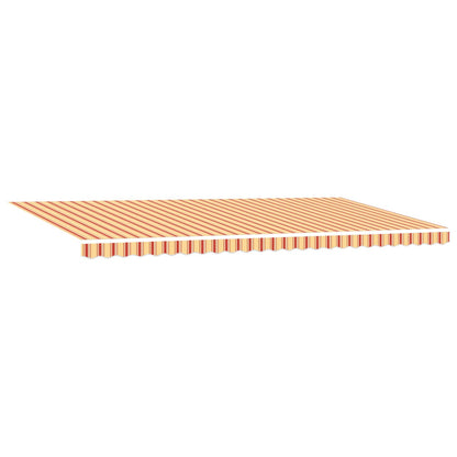 Tessuto per Tenda Giallo e Arancione 600 × 350 cm Poliestere | homemem39