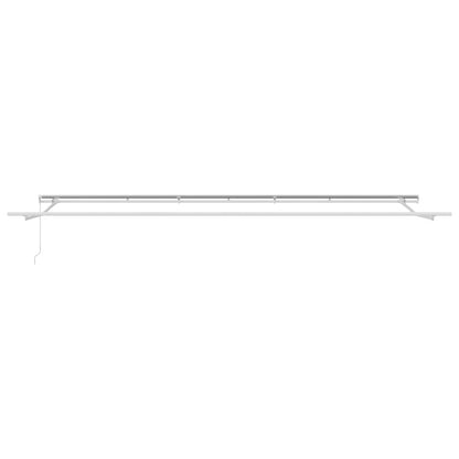 Tenda Retrattile Rosso e Bianco 600 × 350 cm | homemem39