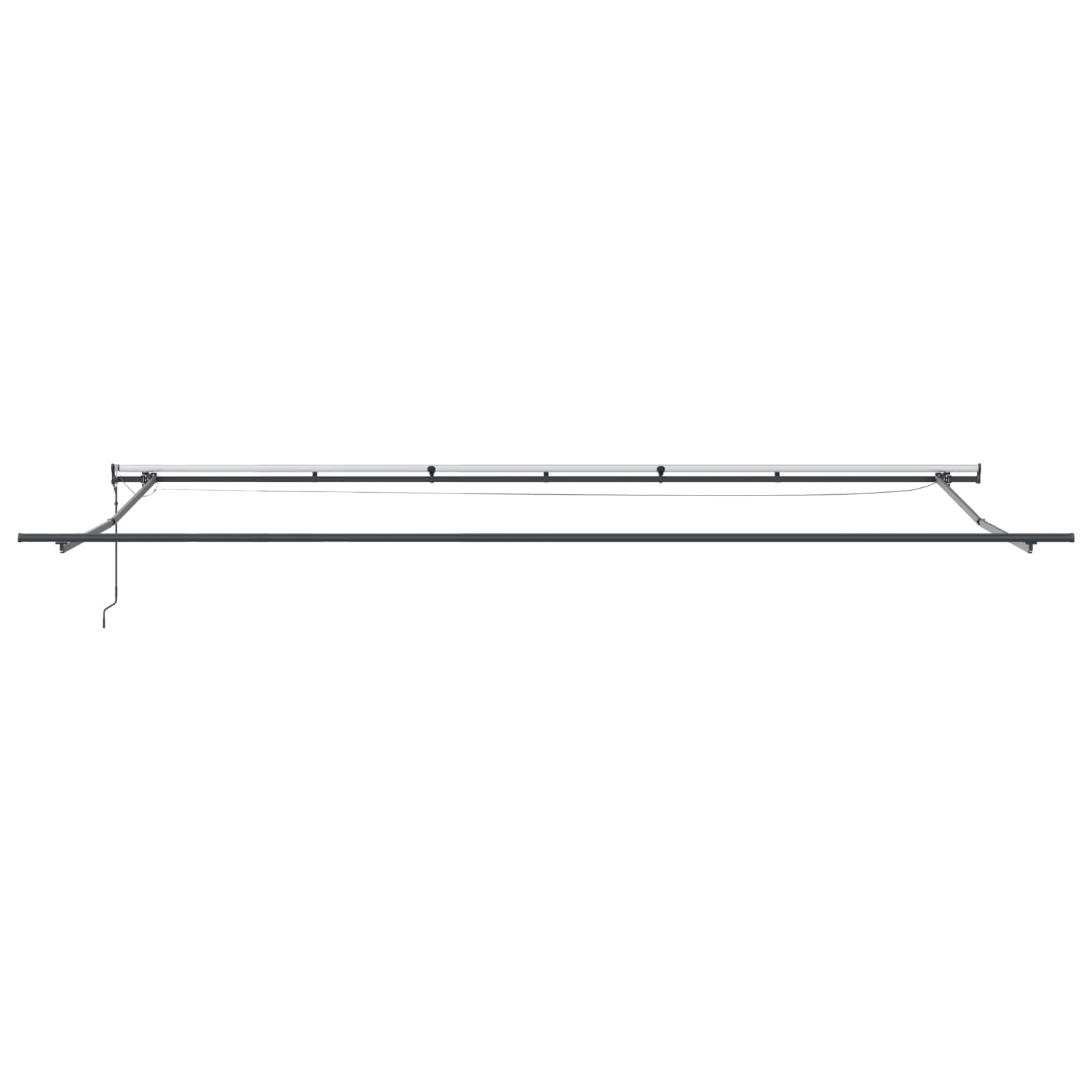 Tessuto per Tenda Rosso e Bianco 600 × 350 cm Poliestere | homemem39