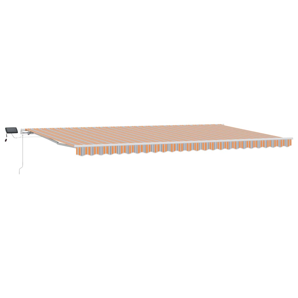 Tenda retrattile Multicolore 600 × 350 cm Tessuto e Alluminio | homemem39