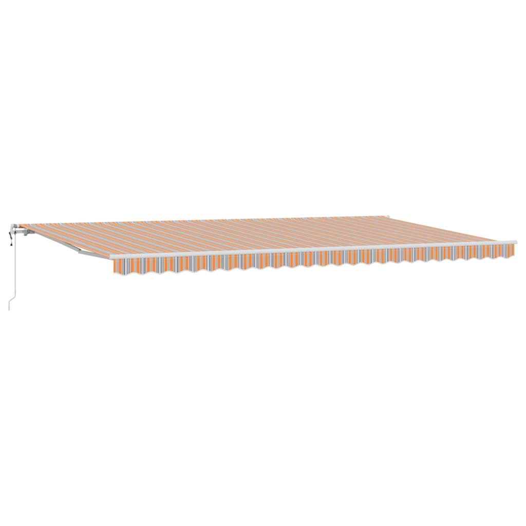 Tenda retrattile Multicolore 600 × 350 cm Tessuto e Alluminio | homemem39