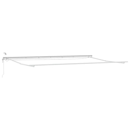 Tenda Retrattile Multicolore 600 × 350 cm Tessuto e Metallo - homemem39