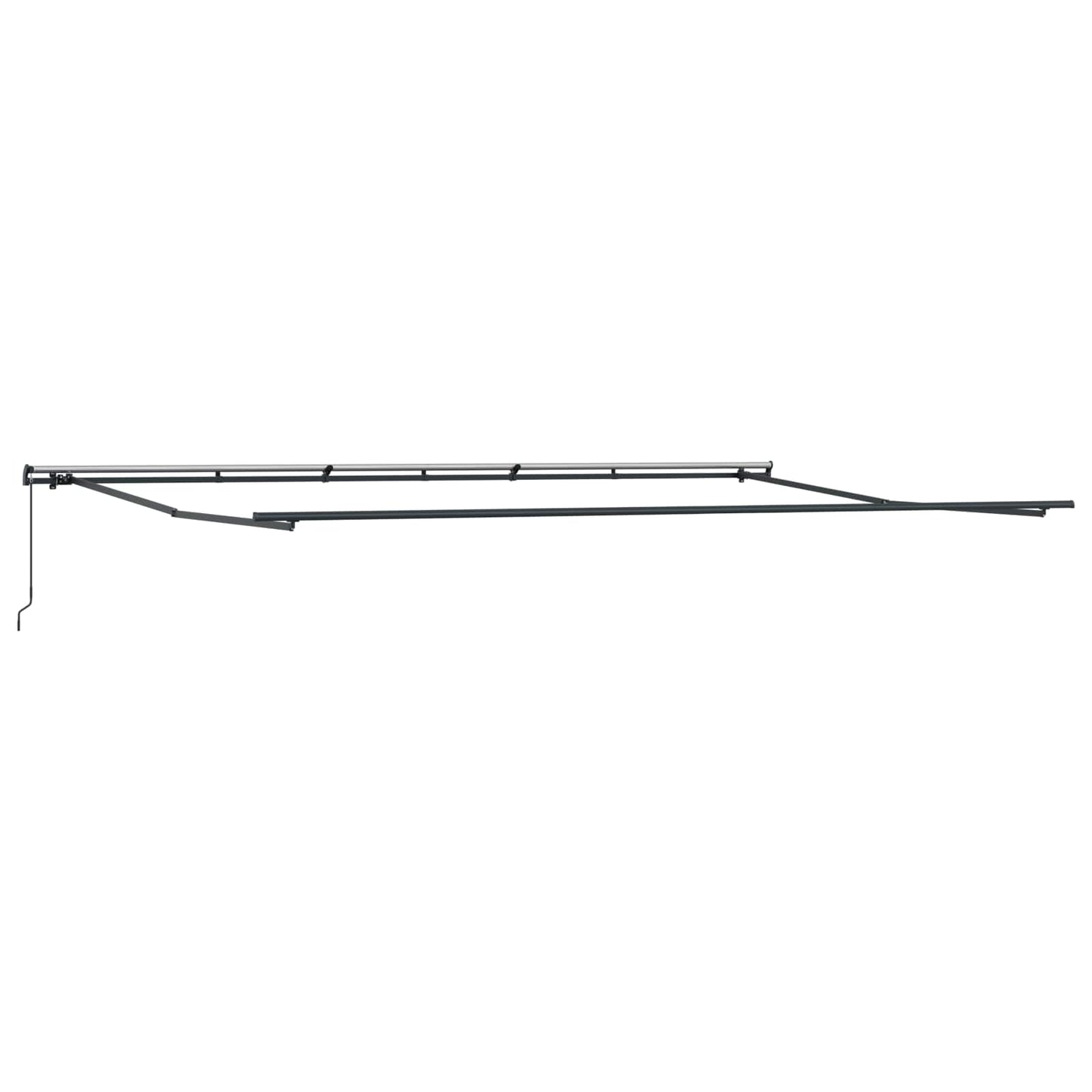 Tenda Retrattile Multicolore 600 × 350 cm Poliestere e Acciaio | homemem39