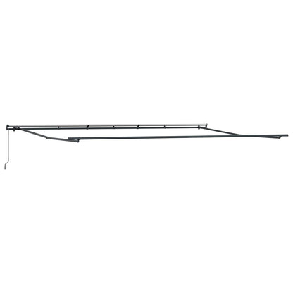 Tenda Retrattile Multicolore 600 × 350 cm Poliestere e Acciaio | homemem39