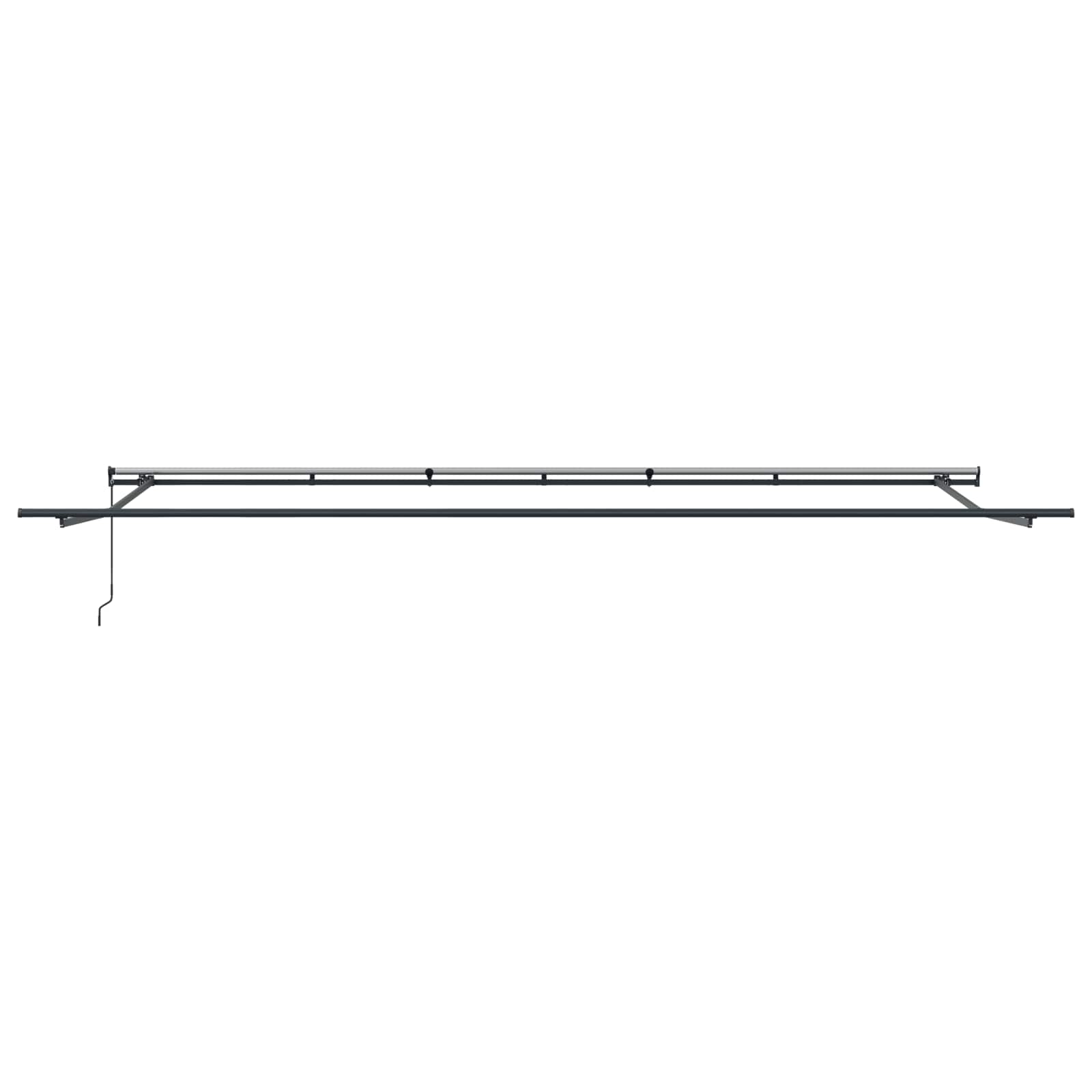 Tenda Retrattile Multicolore 600 × 350 cm Poliestere e Acciaio | homemem39