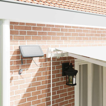 Tenda retrattile Bianco 600 × 350 cm Tessuto e Alluminio | homemem39