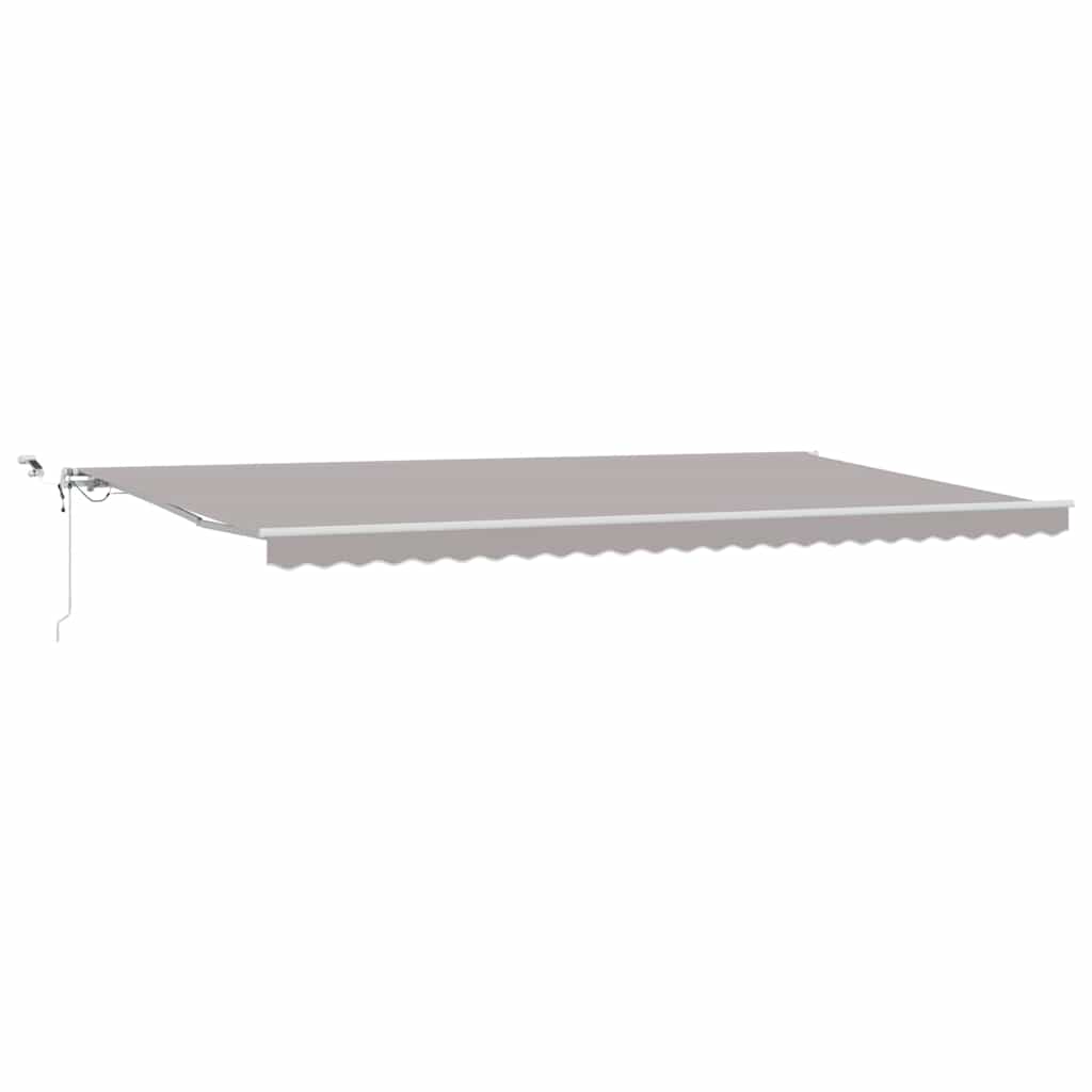 Tenda retrattile Grigio Chiaro 600 × 350 cm Poliestere | homemem39