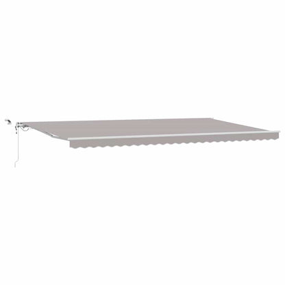 Tenda retrattile Grigio Chiaro 600 × 350 cm Poliestere | homemem39