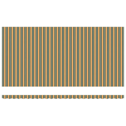 Tessuto per Tenda Verde e giallo 600 × 350 cm Poliestere | homemem39