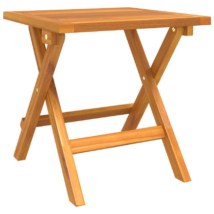 Lettino prendisole 3 pcs Marrone Legno di Acacia Massello