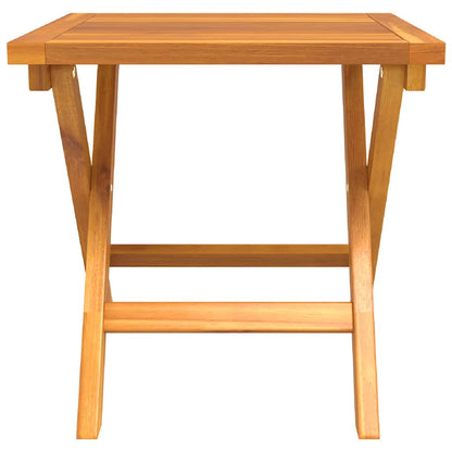 Lettino prendisole 3 pcs Marrone Legno di Acacia Massello