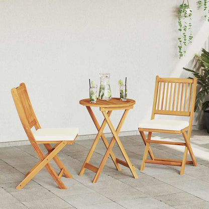 Set Bistro da Giardino 3 pcs Marrone legno massello di acacia - homemem39