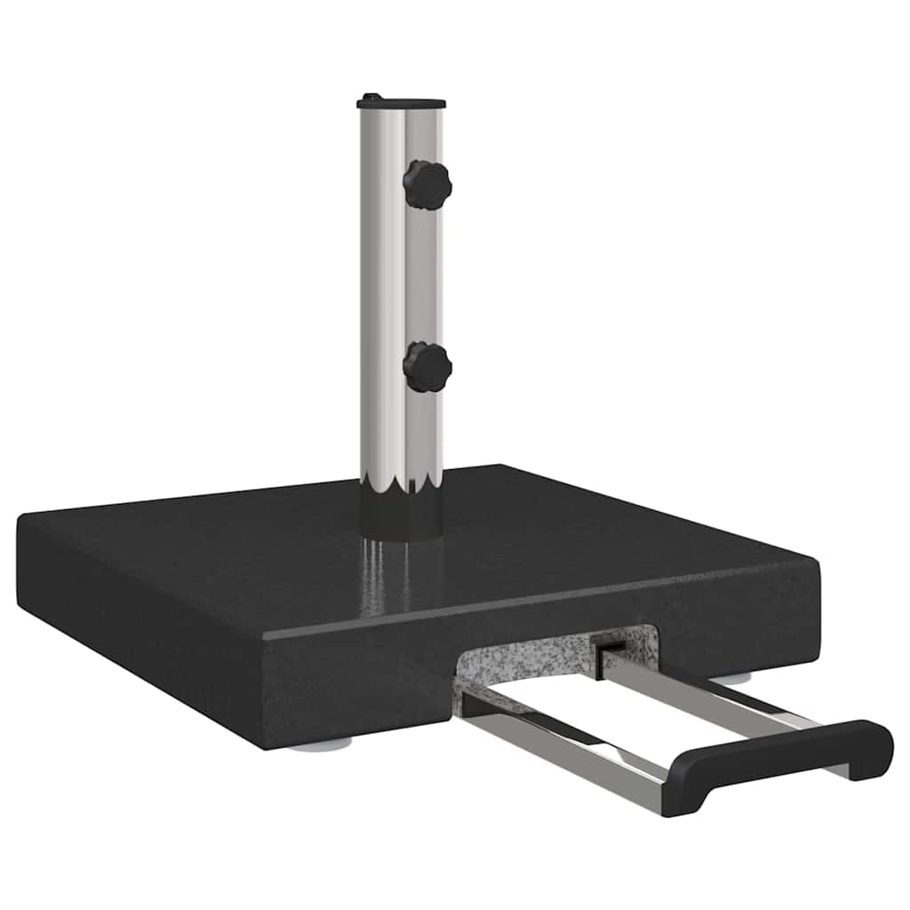 Base per ombrellone Nero 41 x 41 x 37 cm Granito - homemem39