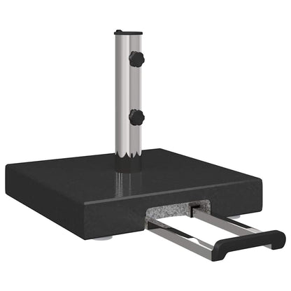 Base per ombrellone Nero 41 x 41 x 37 cm Granito - homemem39