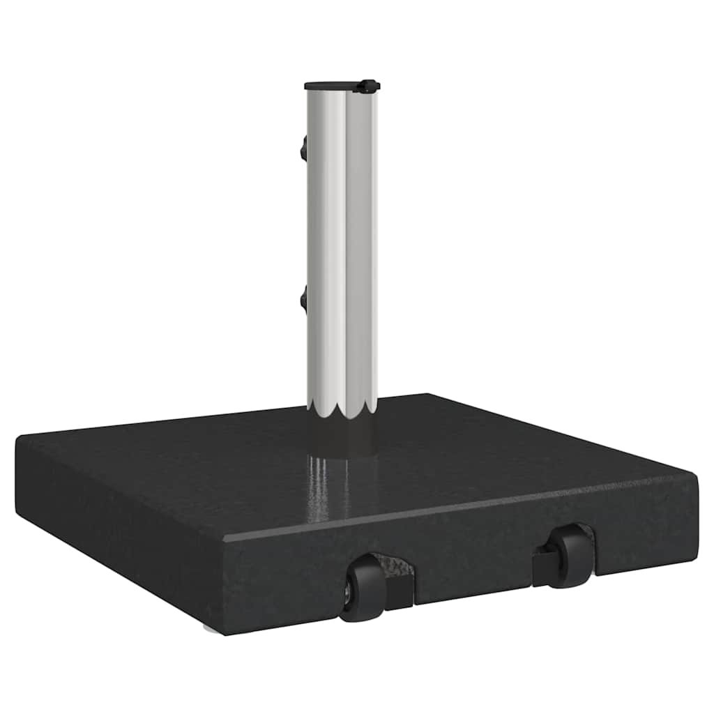 Base per ombrellone Nero 41 x 41 x 37 cm Granito - homemem39