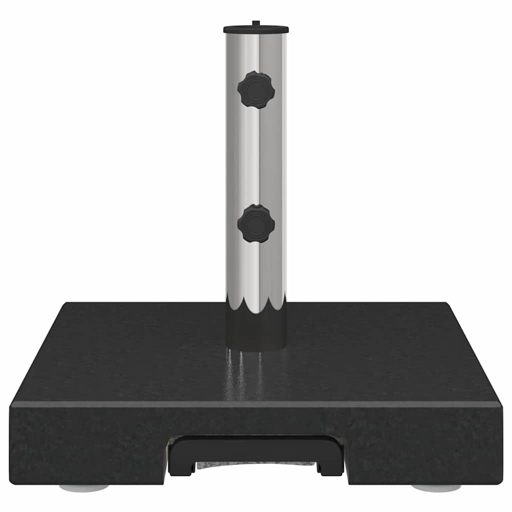 Base per ombrellone Nero 41 x 41 x 37 cm Granito - homemem39