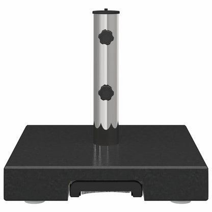 Base per ombrellone Nero 41 x 41 x 37 cm Granito - homemem39