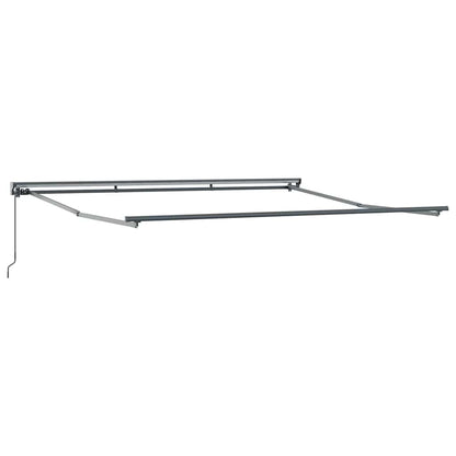 Struttura della tenda Regolabile Antracite 4 × 3 m Acciaio