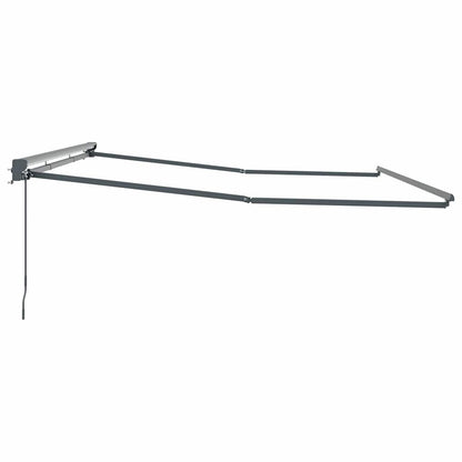 Struttura della tenda Regolabile Antracite 4 × 3 m Acciaio