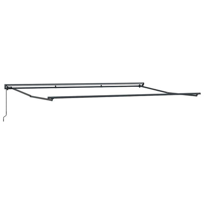 Struttura della tenda Regolabile Antracite 5 x 3 m Acciaio