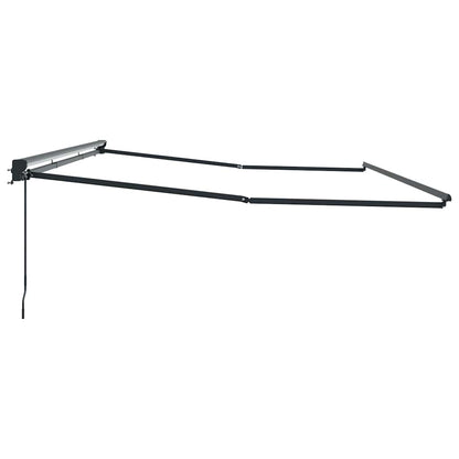 Struttura della tenda Regolabile Antracite 5 x 3 m Acciaio