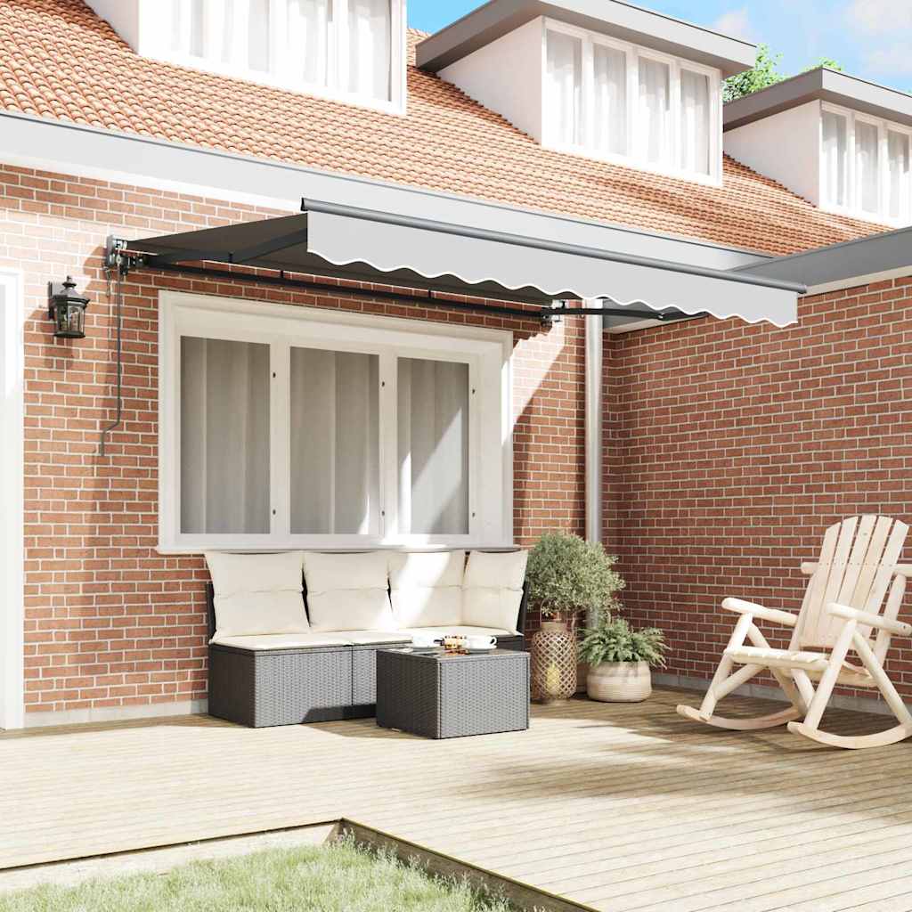 Struttura della tenda Antracite 3 x 2 m Metallo