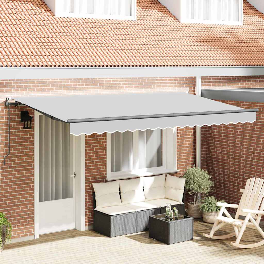 Struttura della tenda Antracite 4 x 2 m Metallo
