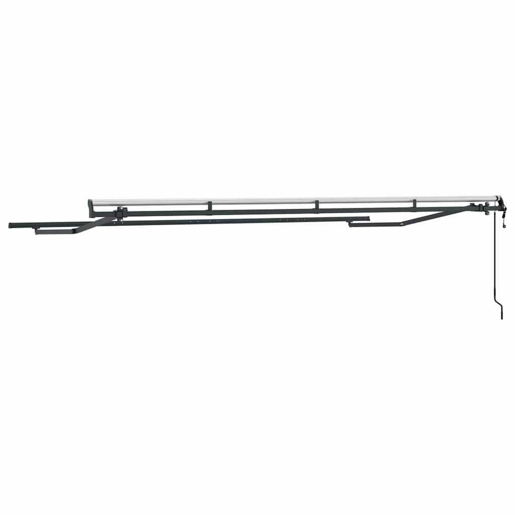 Struttura della tenda Antracite 4 x 2 m Metallo