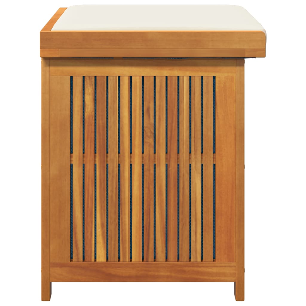 Scatola Cuscini da Esterno 60x50x61 cm Legno Massello Acacia - homemem39