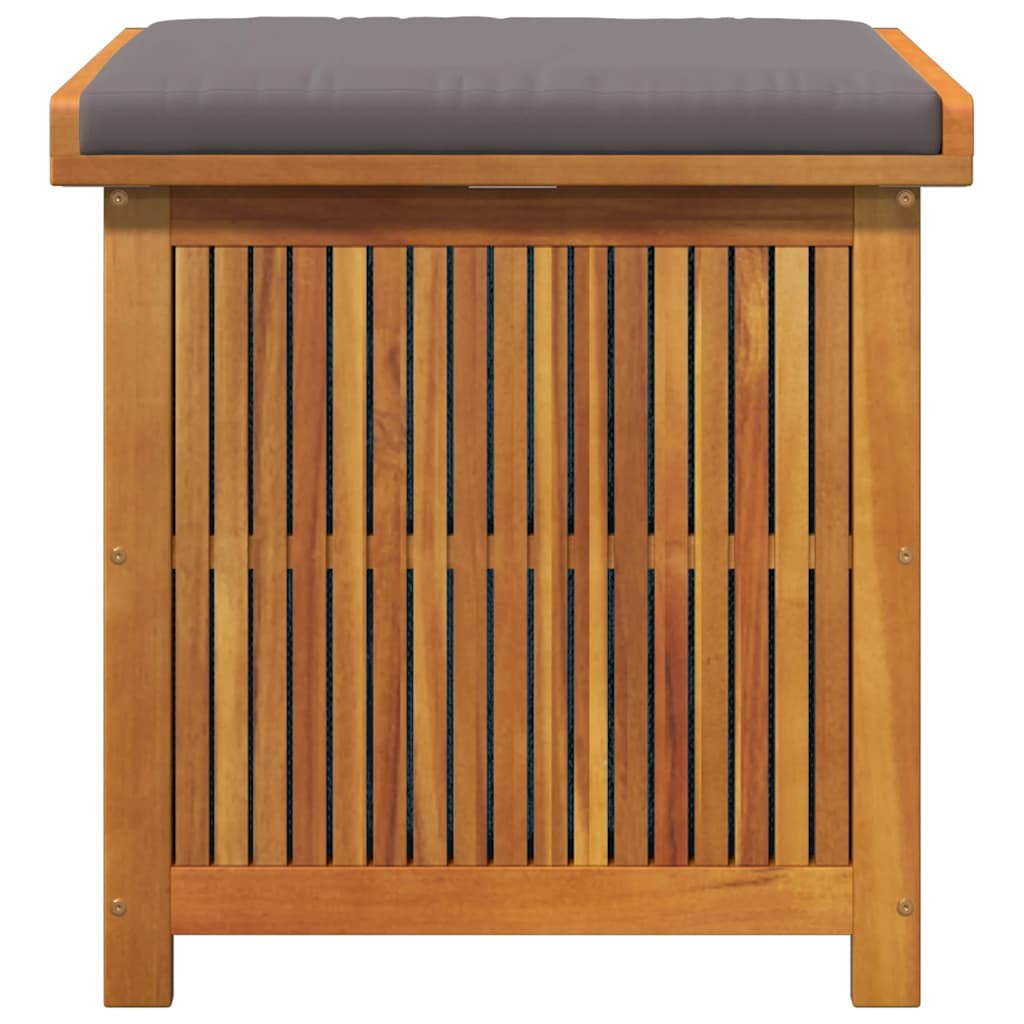 Scatola Cuscini da Esterno 60x50x61 cm Legno Massello Acacia - homemem39