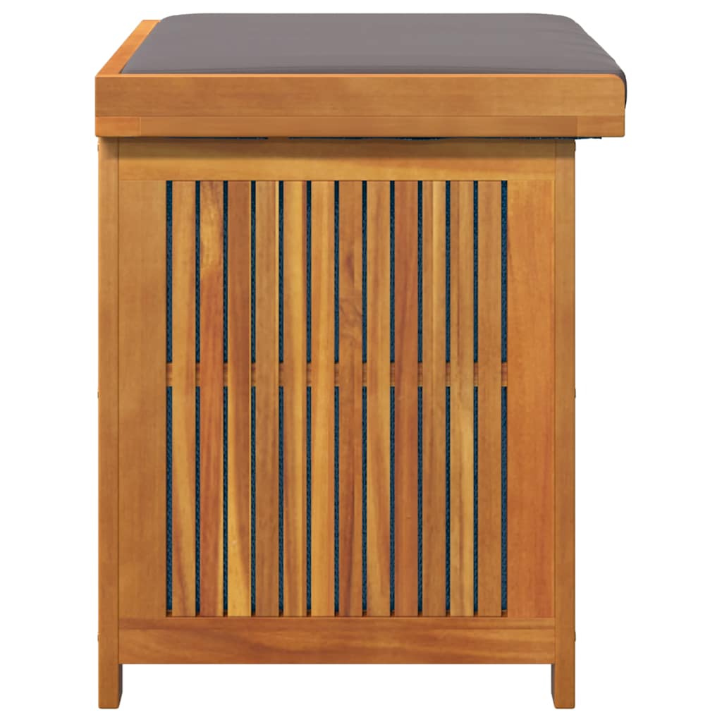 Scatola Cuscini da Esterno 60x50x61 cm Legno Massello Acacia - homemem39