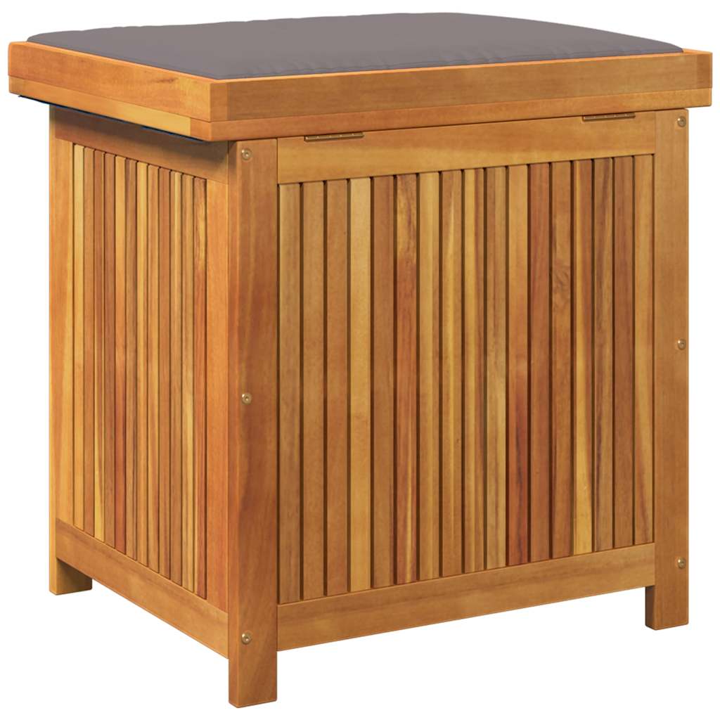Scatola Cuscini da Esterno 60x50x61 cm Legno Massello Acacia - homemem39