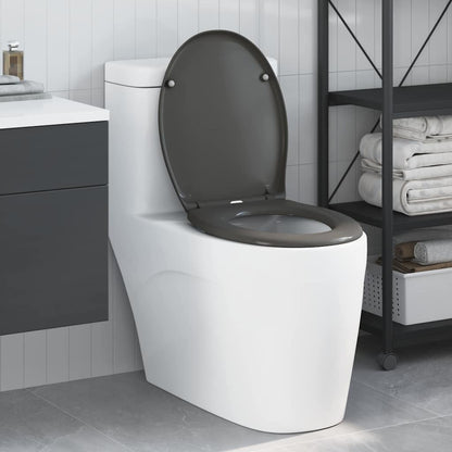 Sedile del WC Antracite 47 x 37 x 4 cm Duroplast