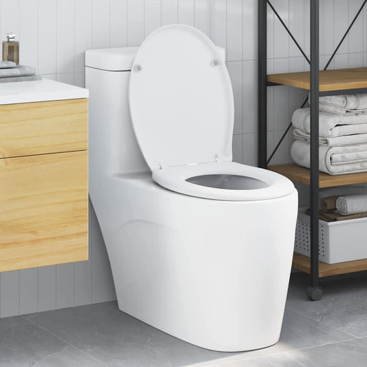Sedile del WC Bianco 44,8 x 37,3 x 4,2 cm Duroplast