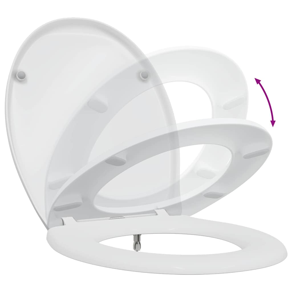 Sedile del WC Bianco 47 x 37 x 4 cm Duroplast