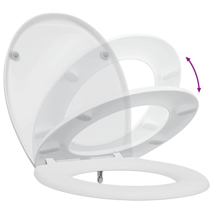 Sedile del WC Bianco 47 x 37 x 4 cm Duroplast