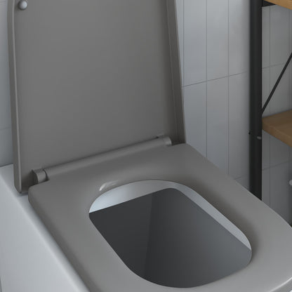 Sedile del WC Grigio 47,5 x 35 x 3,6 cm Duroplast | homemem39