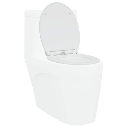 Sedile del WC Bianco 45,5 x 37,5 x 3,8 cm Duroplast