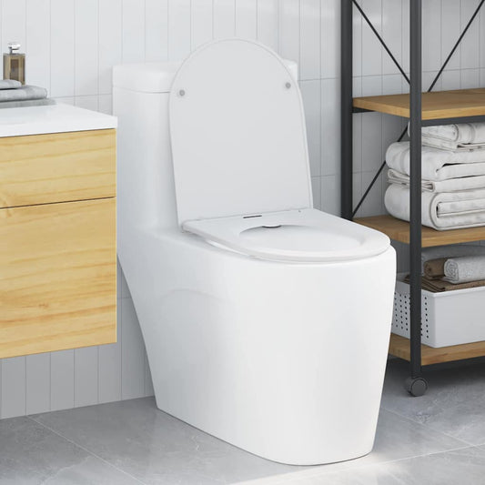 Sedile del WC Bianco 44 x 36,4 x 3,4 cm Duroplast