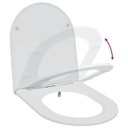 Sedile del WC Bianco 47 x 36 x 3,4 cm Duroplast | homemem39
