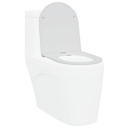 Sedile del WC Bianco 47 x 36 x 3,4 cm Duroplast