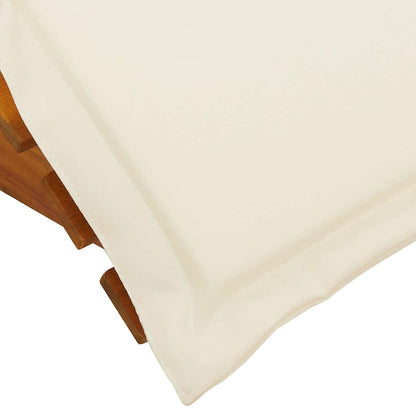 Lettino da sole 2 pcs Marrone Legno di Acacia Massello | homemem39